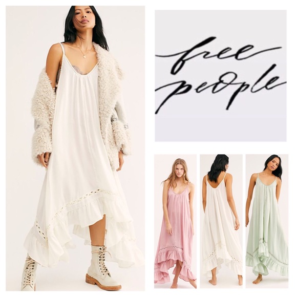 Free People Dresses & Skirts - Free People Amor Amor Maxi Slip Dress.  NWT.